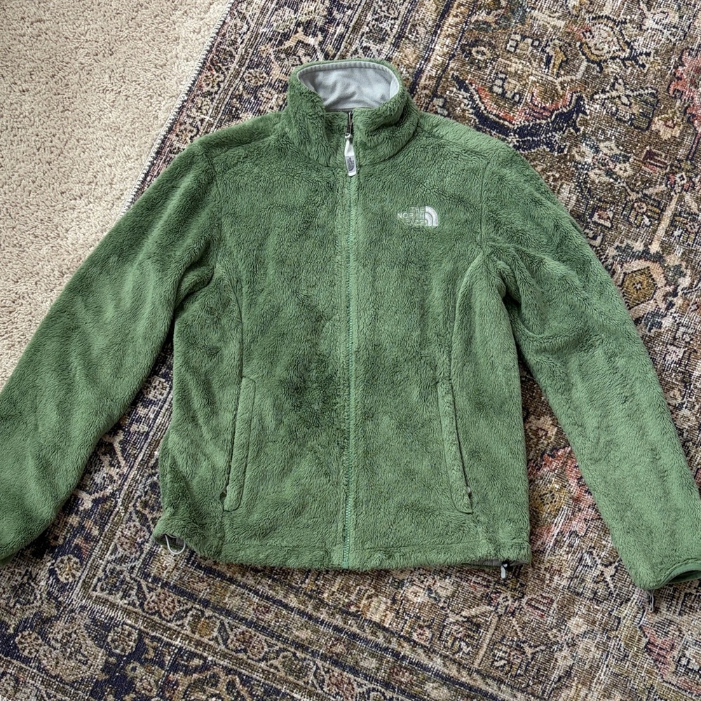 The North Face Green Fleece Jacket